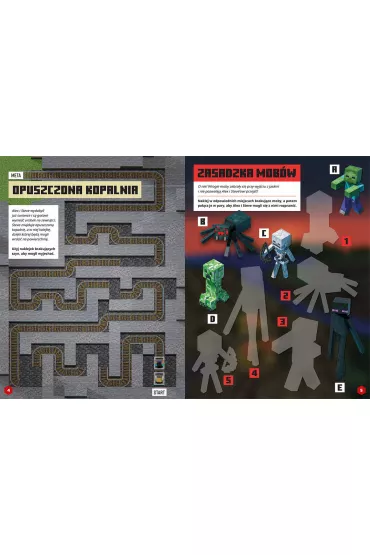 Minecraft. Naklejkowa przygoda. Poszukiwacze skarb�w
