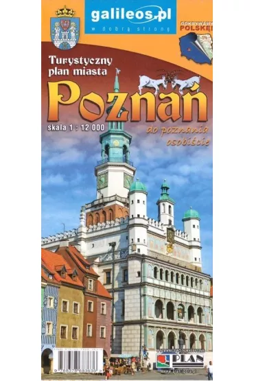Plan miasta - Pozna� 1:12 000