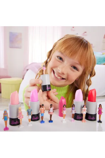 Barbie Mini BarbieLand. Laleczka niespodzianka w szmince mix Mattel