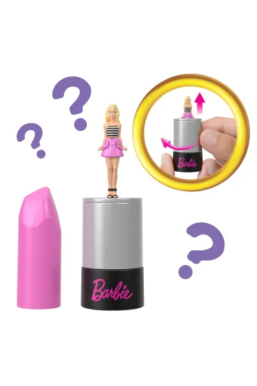 Barbie Mini BarbieLand. Laleczka niespodzianka w szmince mix Mattel