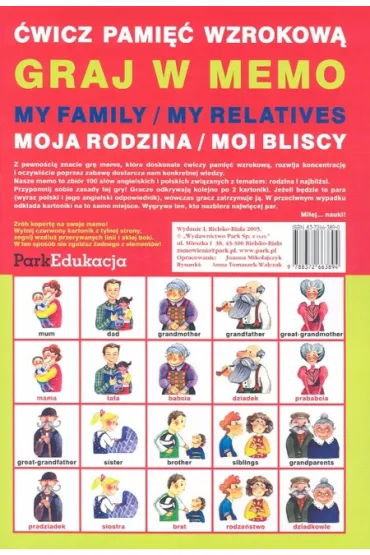 Graj w memo. Gra planszowa - Joanna Miko�ajczyk