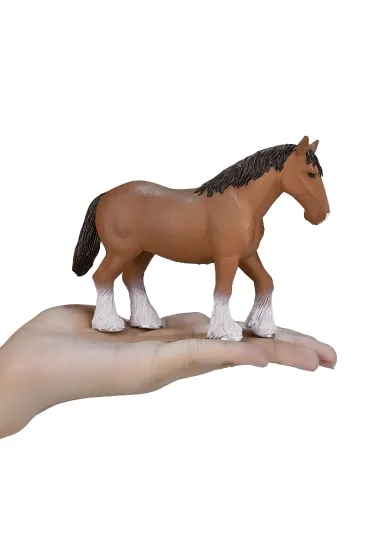 Figurka Ko� Szkocki Clydesdale Gniady