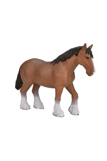 Figurka Ko� Szkocki Clydesdale Gniady
