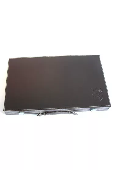 Backgammon wersja LUX br�zowa