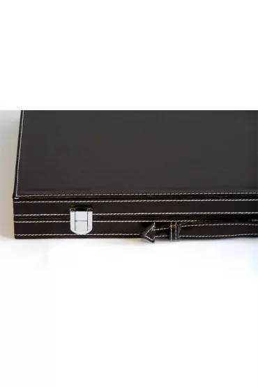 Backgammon wersja LUX br�zowa