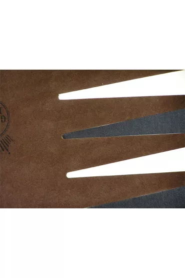 Backgammon wersja LUX br�zowa