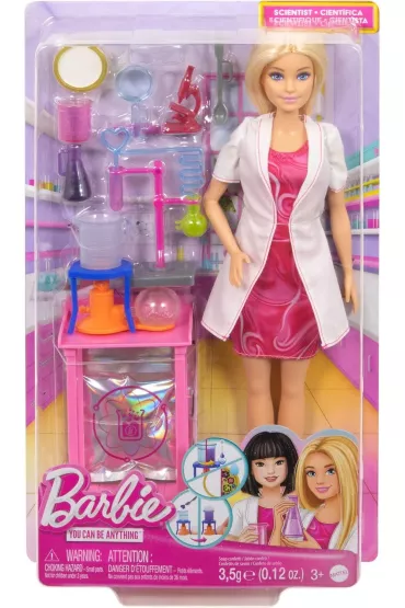 Barbie lalka kariera Naukowiec Mattel