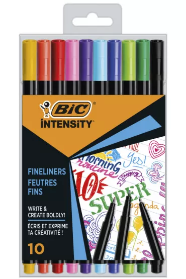 Bic Cienkopisy Intensity Fine w etui 10 szt.