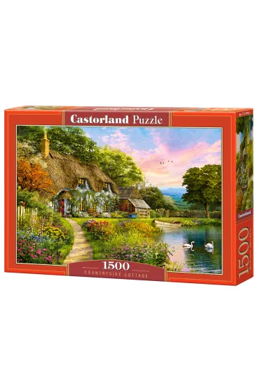 Puzzle 1500 el. Wiejski domek Castorland