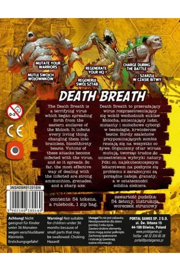 Neuroshima HEX 3.0: Death Breath. Gra planszowa - Micha� Oracz
