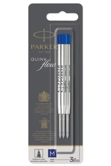 Parker Wk�ad do d�ugopisu Quinkflow niebieski M 3 szt.