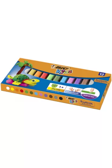 Bic Plastelina 12 kolor�w