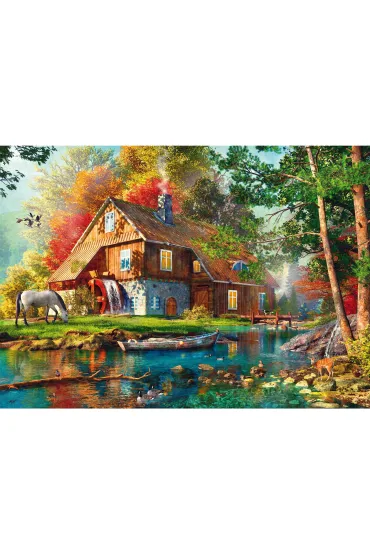 Puzzle PQ 1000 el. M�yn wodny pi�kn� jesieni� Schmidt