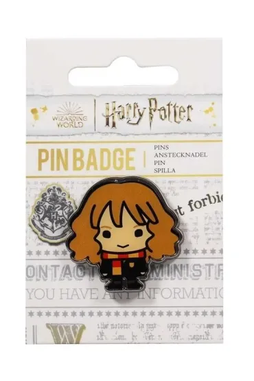 Harry Potter Przypinka metalowa Hermiona (Kawaii)