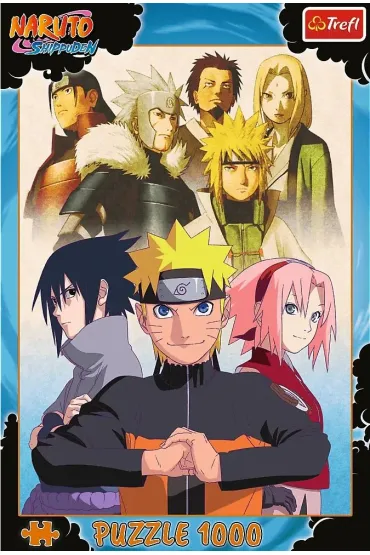 Puzzle 1000 el. Dru�yna Naruto Trefl