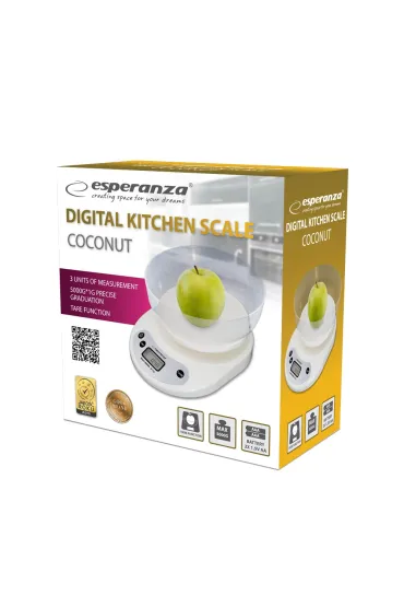 Waga kuchenna z mis Coconut