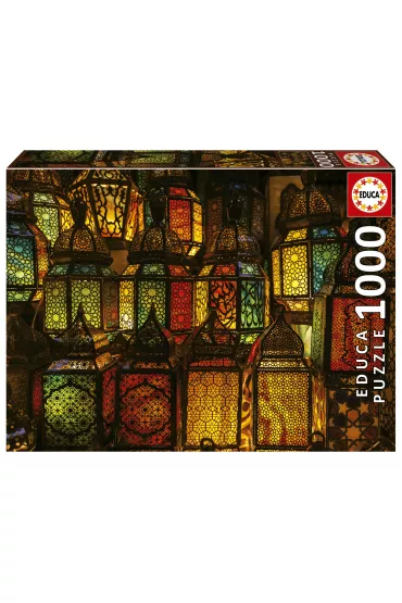 Puzzle 1000 el. Lampiony Educa