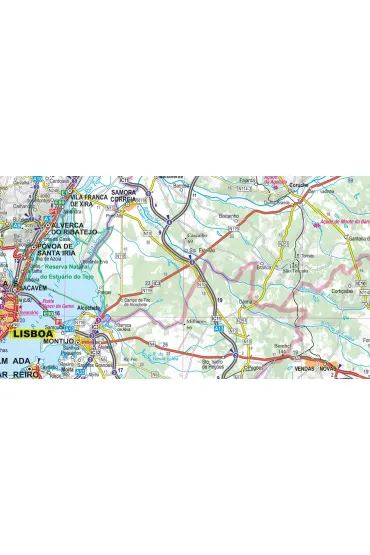 comfort!map Mapa samochodowo-turystyczna Portugalia 1:500 000