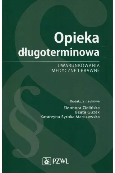 eBook Opieka dugoterminowa mobi epub - Eleonora Zieliska, Beata  Guzak, Katarzyna  Syroka-Marczewska