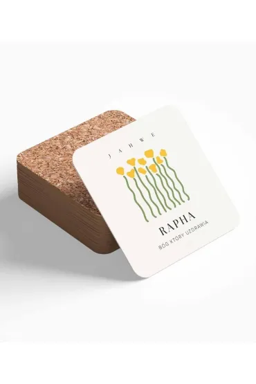 Szaron Podstawka korkowa - imiona Boga - Rapha
