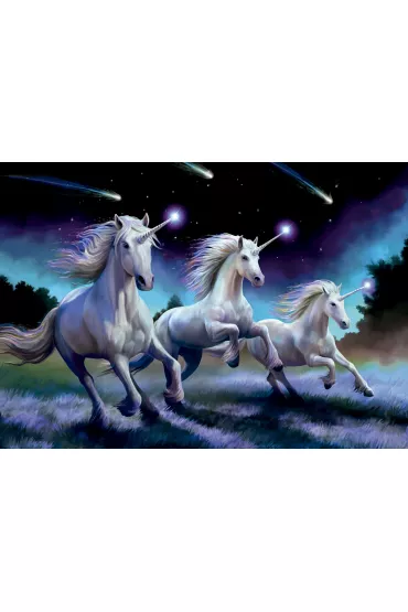 Puzzle 1000 el. Spadaj�ce gwiazdy, Anne Stokes Educa - Anne Stokes