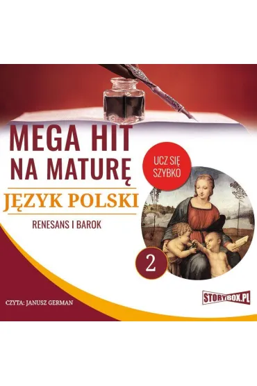 Audiobook Mega hit na matur. Jzyk polski 2. Renesans i barok mp3
