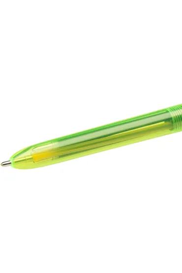 D�ugopis 4 Colors Fluo mix (12 szt) BIC