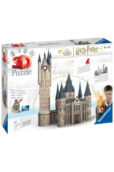 Puzzle 540 el. 3D Budynki: Zamek Hogwarts Wie�a Ravensburger