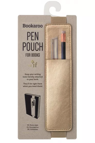 If Uchwyt na d�ugopis - Bookaroo Pen Pouch z�oty