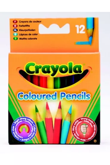 Crayola Kredki o��wkowe mini 12 kolor�w