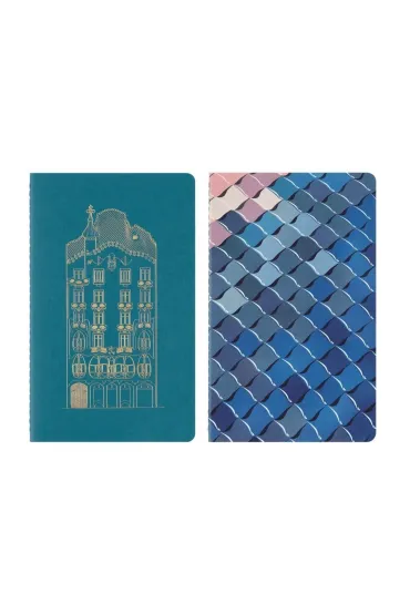 Moleskine Notatnik L linia Casa Batll� Cahier 2 szt