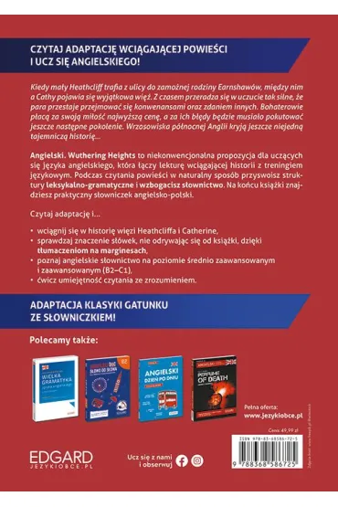 Wichrowe Wzg�rza / Wuthering Heights. Angielsk ze s�owniczkiem Poziom B2-C1 - Emily Bront�