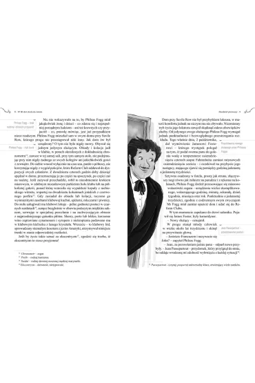 W 80 dni dooko�a �wiata lektura z opracowaniem - Juliusz Verne