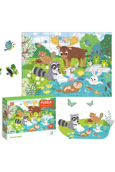 Puzzle 60 el. Pory roku. Letnie dni Dodo