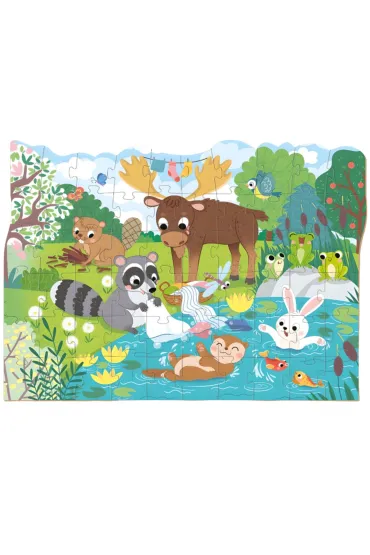 Puzzle 60 el. Pory roku. Letnie dni Dodo