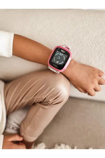 Kidiz Watch Smartwatch dla dziecka z lokalizacj� GPS KiDiZ Top r�owy