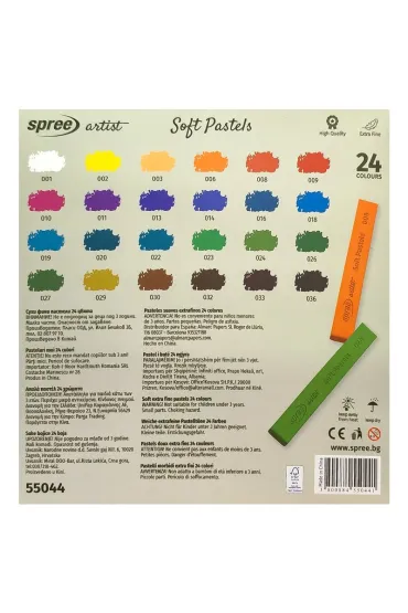 Koh-I-Noor Pastele suche Extra Fine 24 kolory