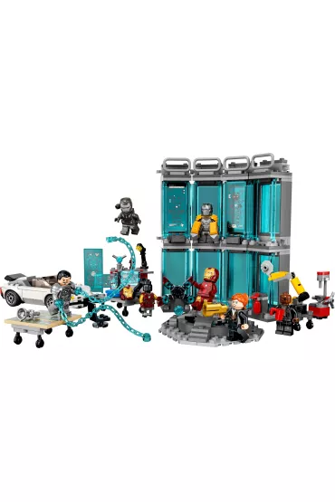LEGO Marvel Avengers Zbrojownia Iron Mana 76216