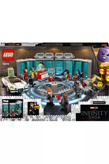LEGO Marvel Avengers Zbrojownia Iron Mana 76216