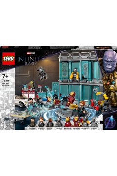 LEGO Marvel Avengers Zbrojownia Iron Mana 76216