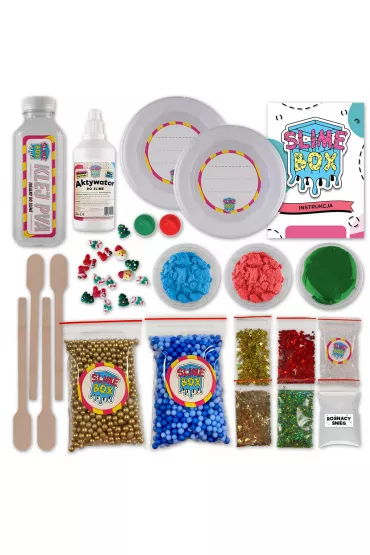 Zestaw do robienia slime CHRISTMAS