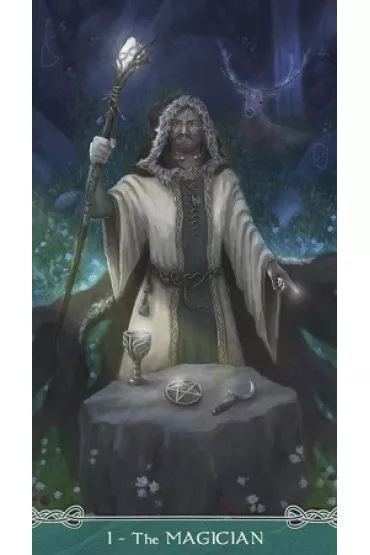 Universal Celtic Tarot, Uniwersalny Tarot Celtycki - Floreana Nativo, Cristina Scagliotti