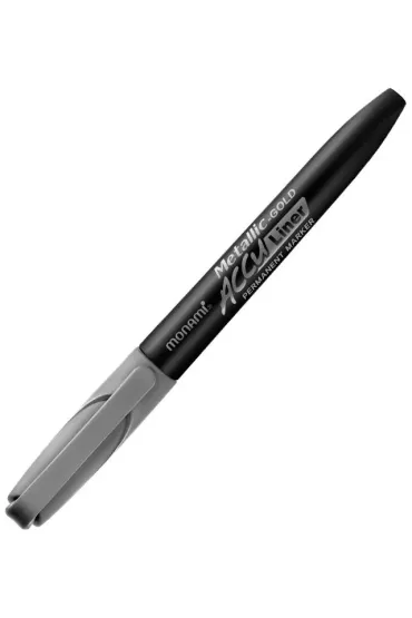 Grand Marker permanentny metaliczny ACCU LINER srebrny MonAmi