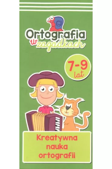 Ortografia w zagadkach. Karty obrazkowe 7-9 lat - Diana Tomaszewska