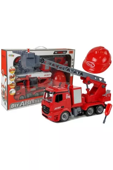 Zestaw DIY W�z stra�acki 2w1 LeanToys