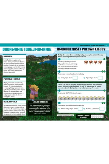 Minecraft. Matematyka. Megazadania 7+ - Brad  Thompson, Dan  Lipscomb