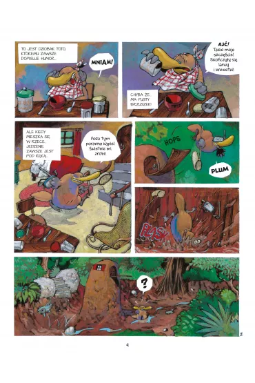 M�j pierwszy komiks 5+ Dziobak Toto i magiczne drzewo. Dziobak Toto. Tom 1 - Eric  Omond, Yoann