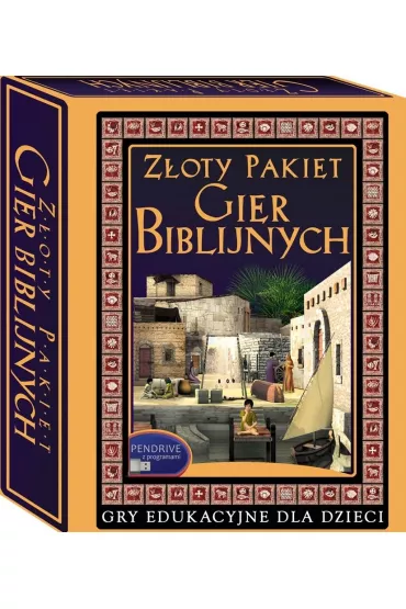 Z�oty pakiet gier biblijnych na pendrive