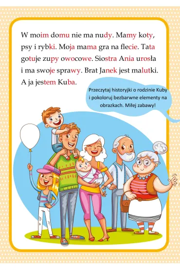Ksi��eczka edu. A5 Moje czytanie sylabowe SKRZAT 075632 SK - Monika  �lizowska