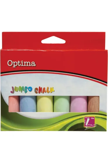 Optima Kreda Jumbo 6 kolor�w